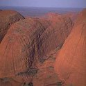 AUS NT TheOlgas 1993MAY 006  An aerial view of of the "Valley of the Winds". : 1993, Australia, Ayers Rock, Date, Events, Fitzgerald - Mark & Ruth, May, Month, NT, Places, The Olgas, Wedding, Year